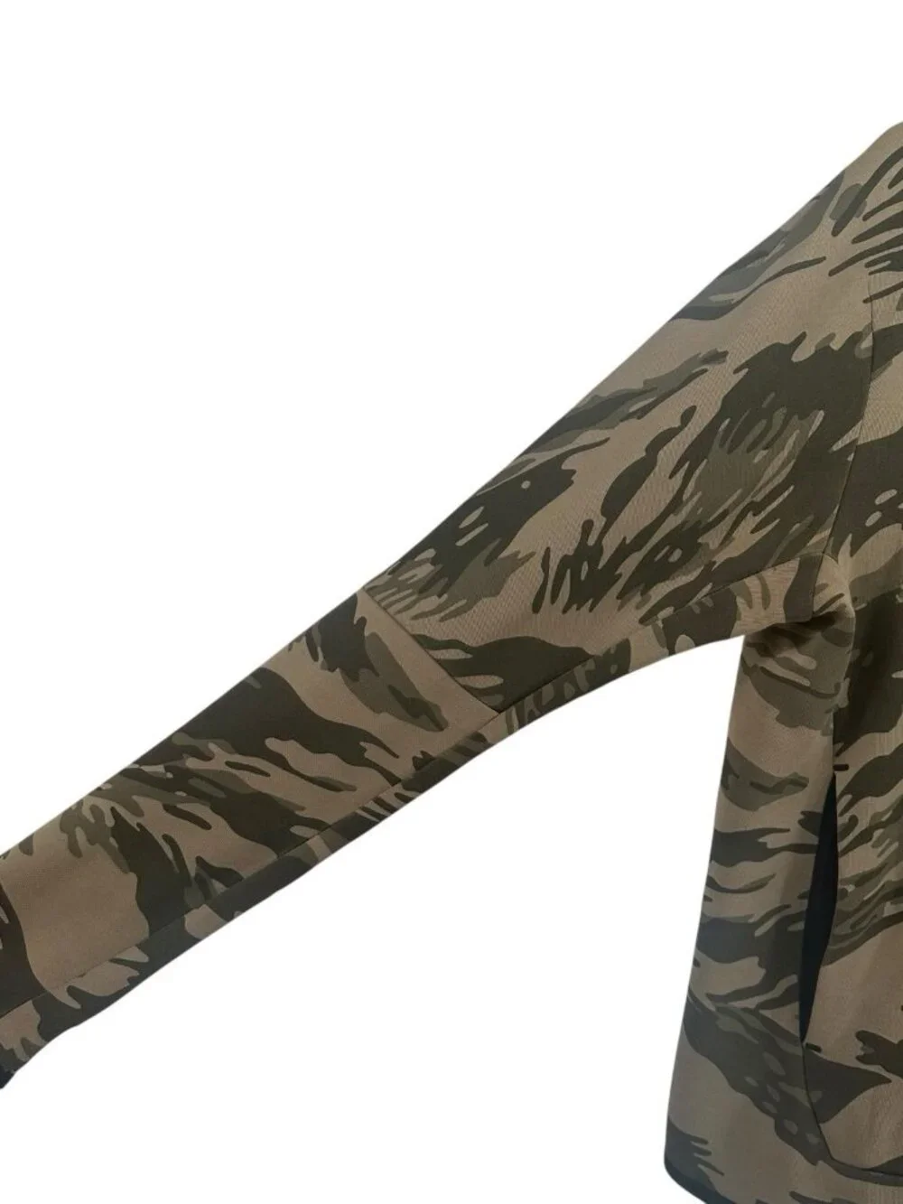 Nike‎ Tech Fleece Hoodie Green Camouflage Full Zip Mens M CU4491-342